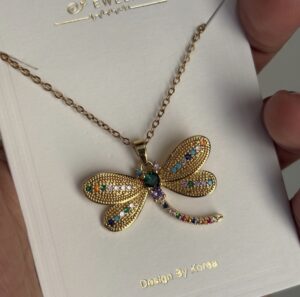 Butterfly design - Pendant Necklace -TA29