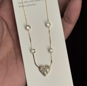 Love shaped Necklace - TA31