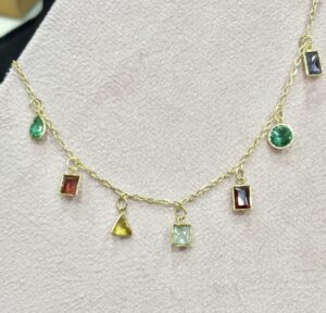 Chain with Hanging stones